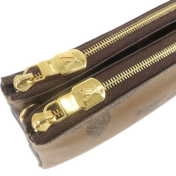 💎✨BEAUTIFUL✨💎Authentic Louis Vuitton Monogram Giant Reverse Double Zip Bag - Picture 12 of 14